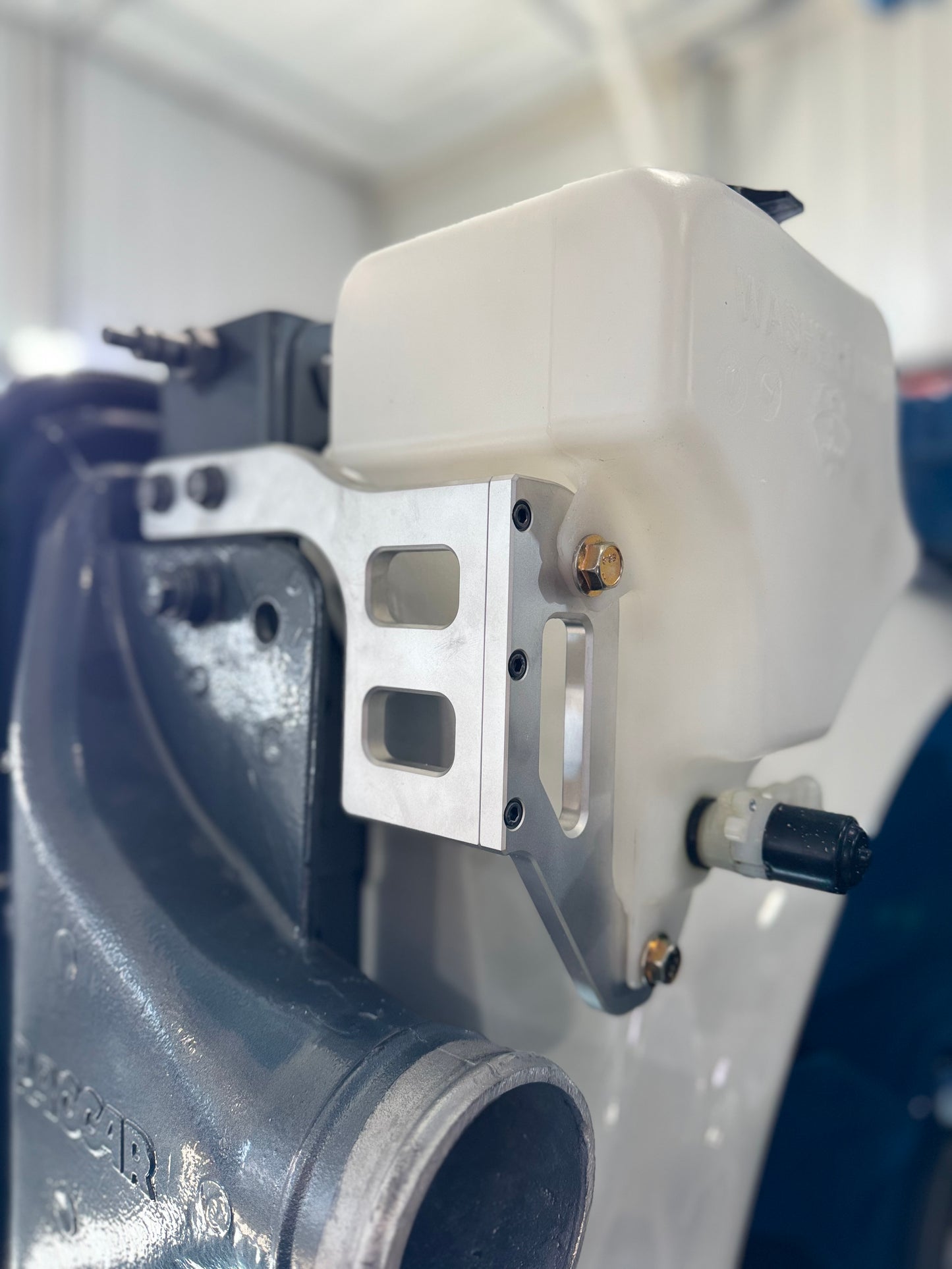 Peterbilt 389 Washer Bottle Drop Brackets