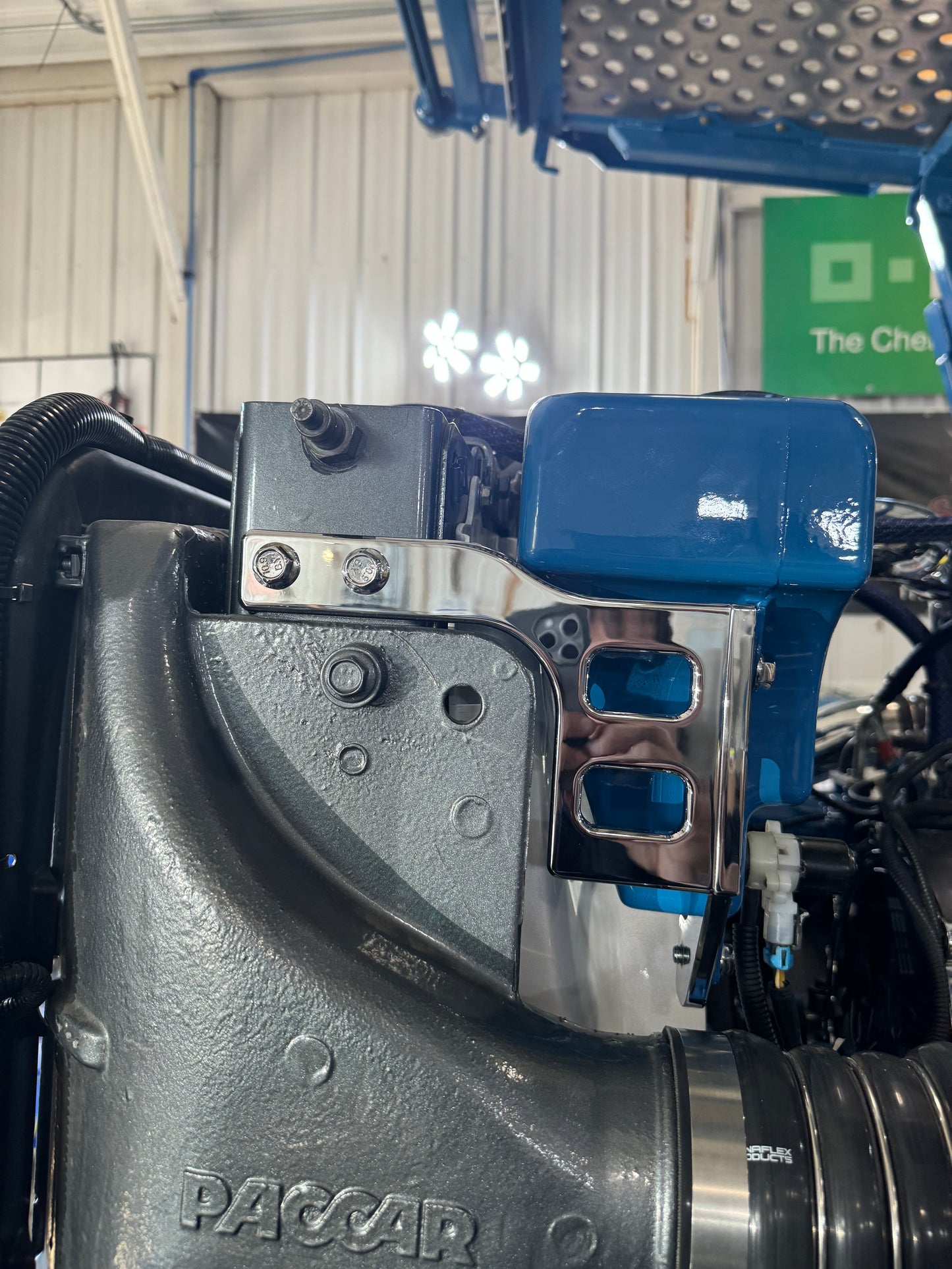 Peterbilt 389 Washer Bottle Drop Brackets
