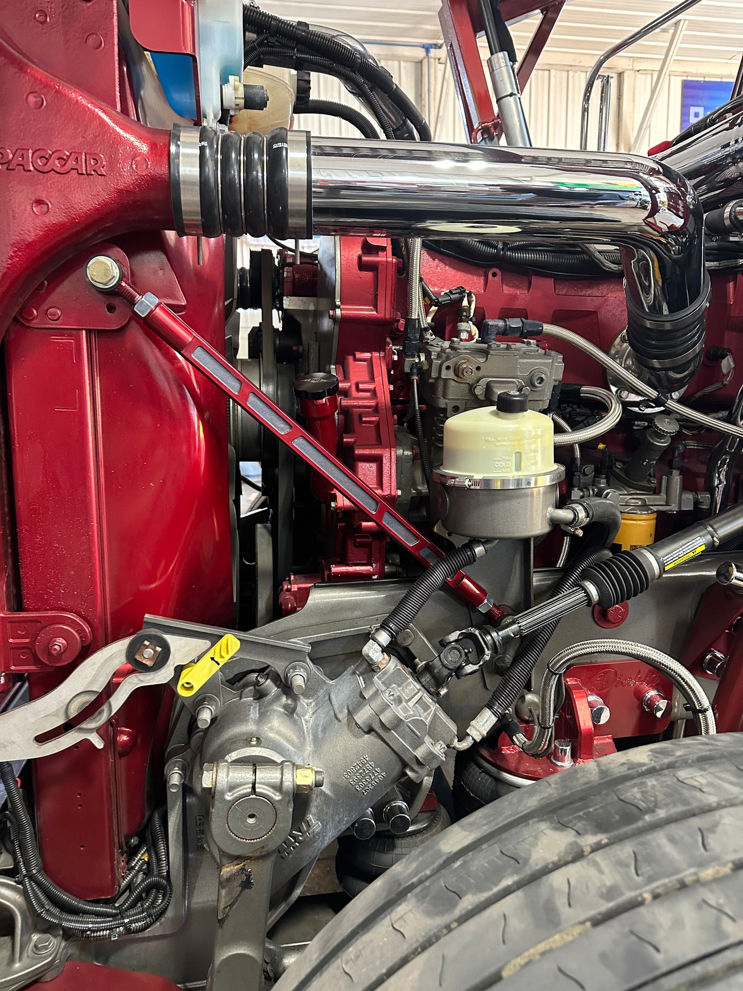 Peterbilt 389 Radiator Support Bars