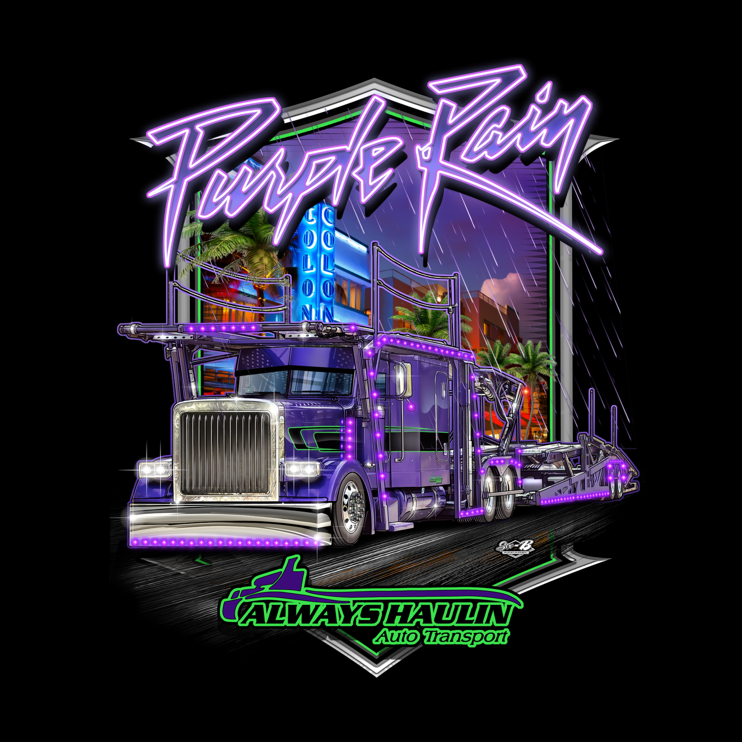 PURPLE RAIN OFFICIAL SHIRT